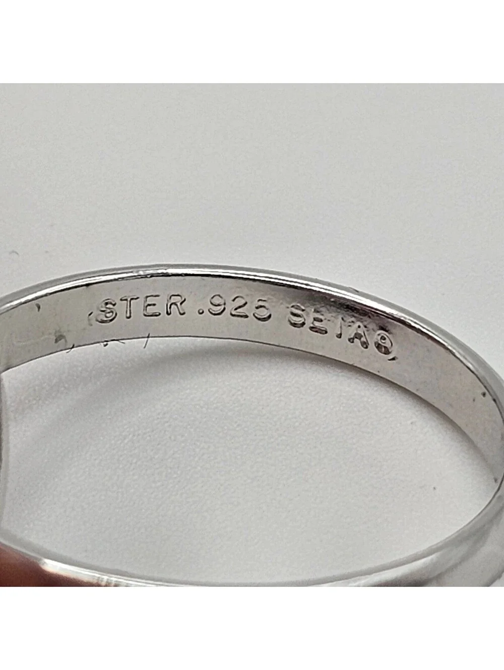 925 Sterling Silver Triple Wave Crossover Ring Modernist Statement 7.5